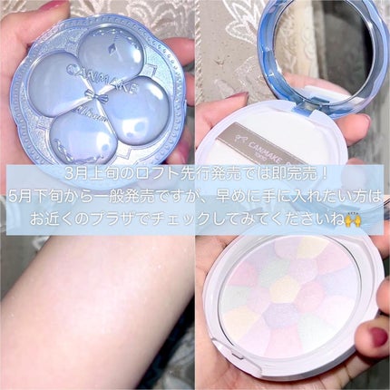 イルミネイティングフィニッシュパウダー ~Abloom~/キャンメイク/プレストパウダーを使ったクチコミ(7枚目)