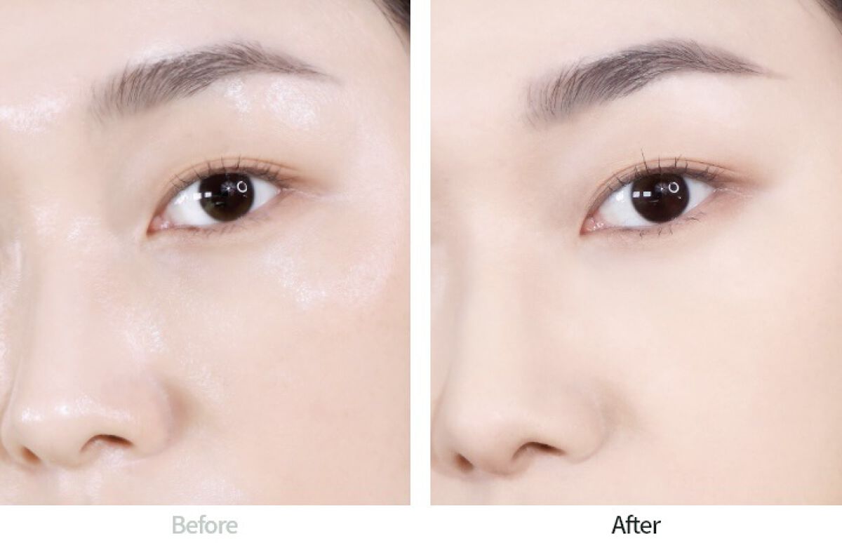 ノーセバム　ミネラルカラーパウダー　 02 グリーン（旧）/innisfree/ルースパウダーを使ったクチコミ（2枚目）