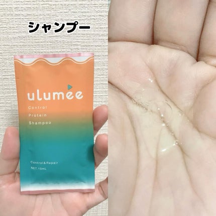 コントロール プロテイン シャンプー/トリートメント/ulumee/市販シャンプーを使ったクチコミ(2枚目)