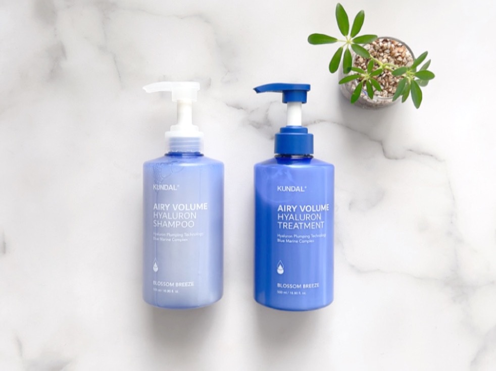 ヒアルロンエアリーボリュームトリートメント/KUNDAL/洗い流すヘアトリートメントを使ったクチコミ（1枚目）