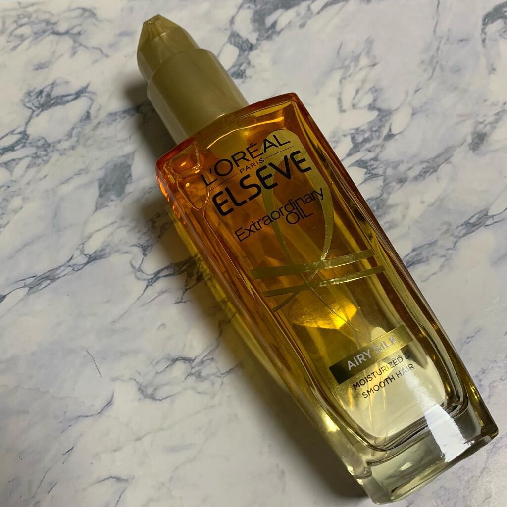 ロレアル パリ エクストラオーディナリー オイル エアリー シルク/ロレアル パリ/ヘアオイルを使ったクチコミ(2枚目)