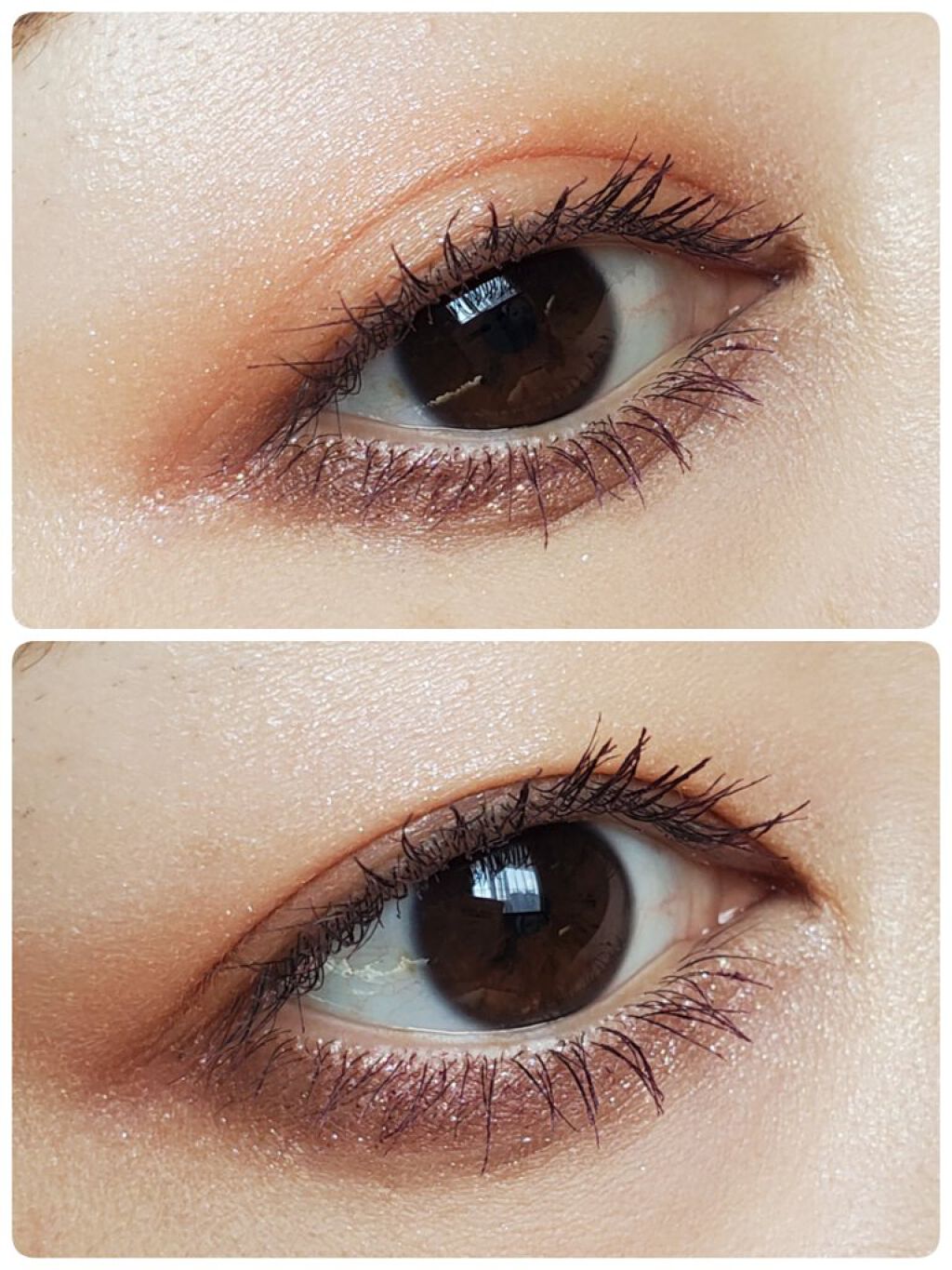 ひとえ・奥ぶたえ用マスカラ 限定色 ダークチェリー/アイプチ®/マスカラを使ったクチコミ（3枚目）