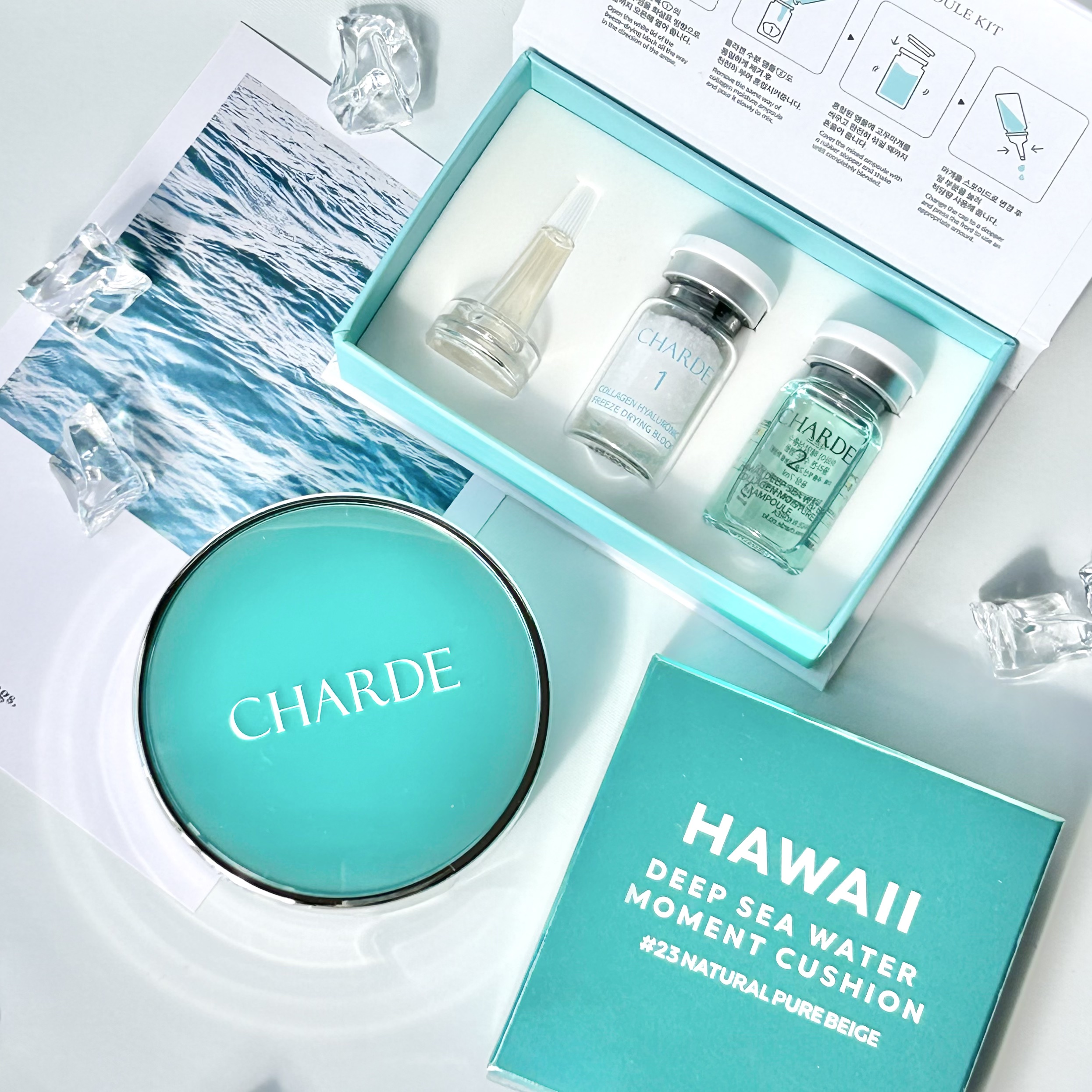 瞬間クッションファンデーション/CHARDE/クッションファンデーションを使ったクチコミ（1枚目）