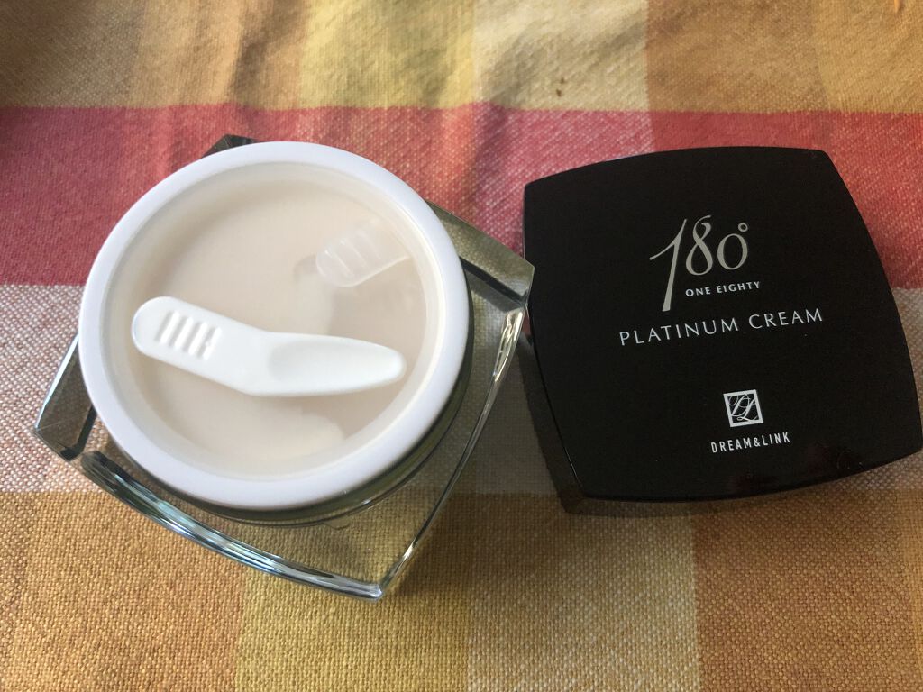 プラチナクリーム/180°(ワンエイティ)/フェイスクリームを使ったクチコミ（3枚目）
