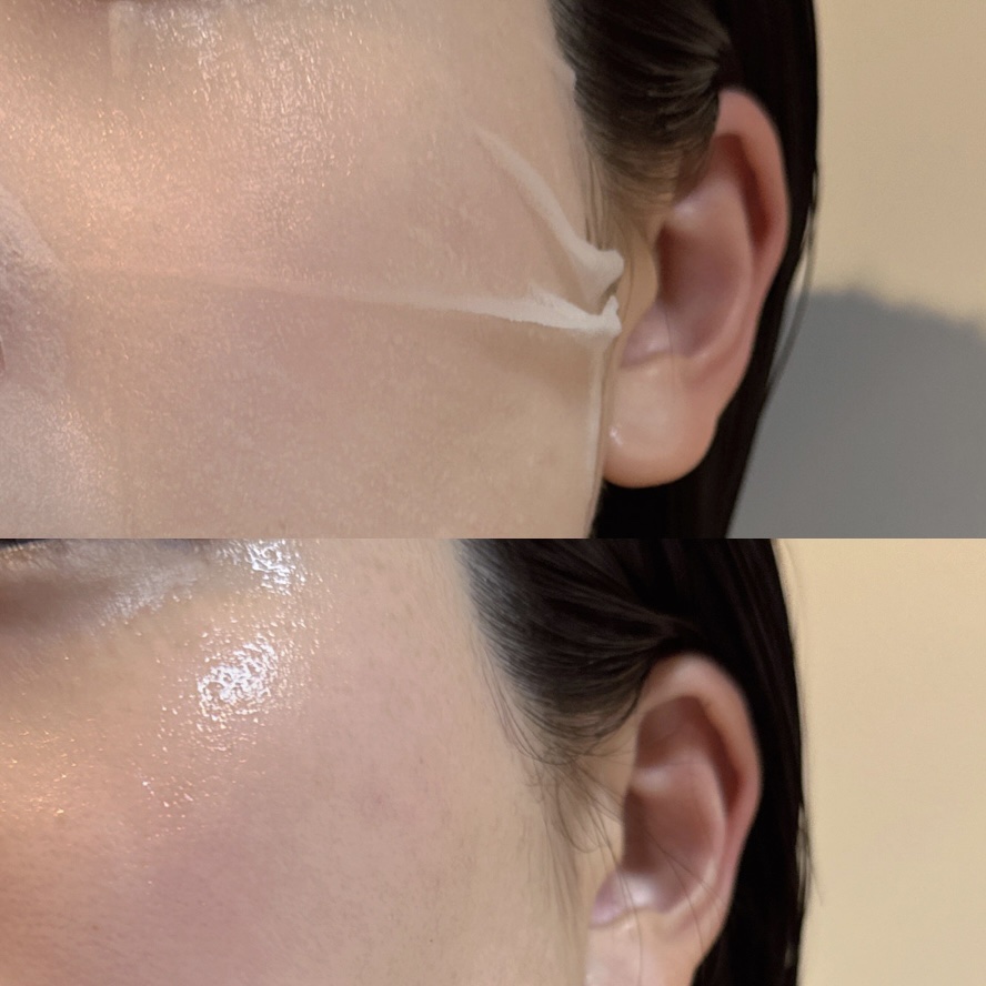 CPフェイスマスク G/カプセルセラム/シートマスク・パックを使ったクチコミ（3枚目）