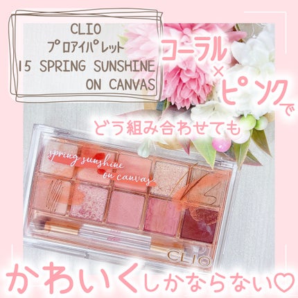 プロ アイ パレット/CLIO/アイシャドウパレットを使ったクチコミ(1枚目)