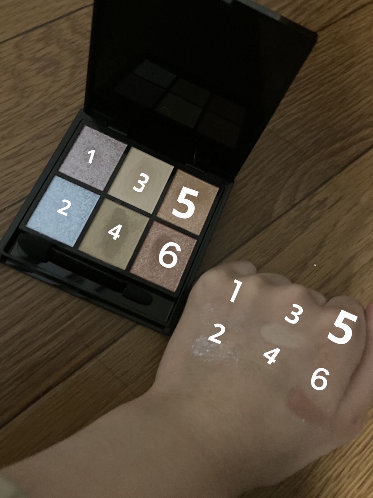 バランシングカラーパレット EX-2/KATE/アイシャドウパレットを使ったクチコミ（3枚目）