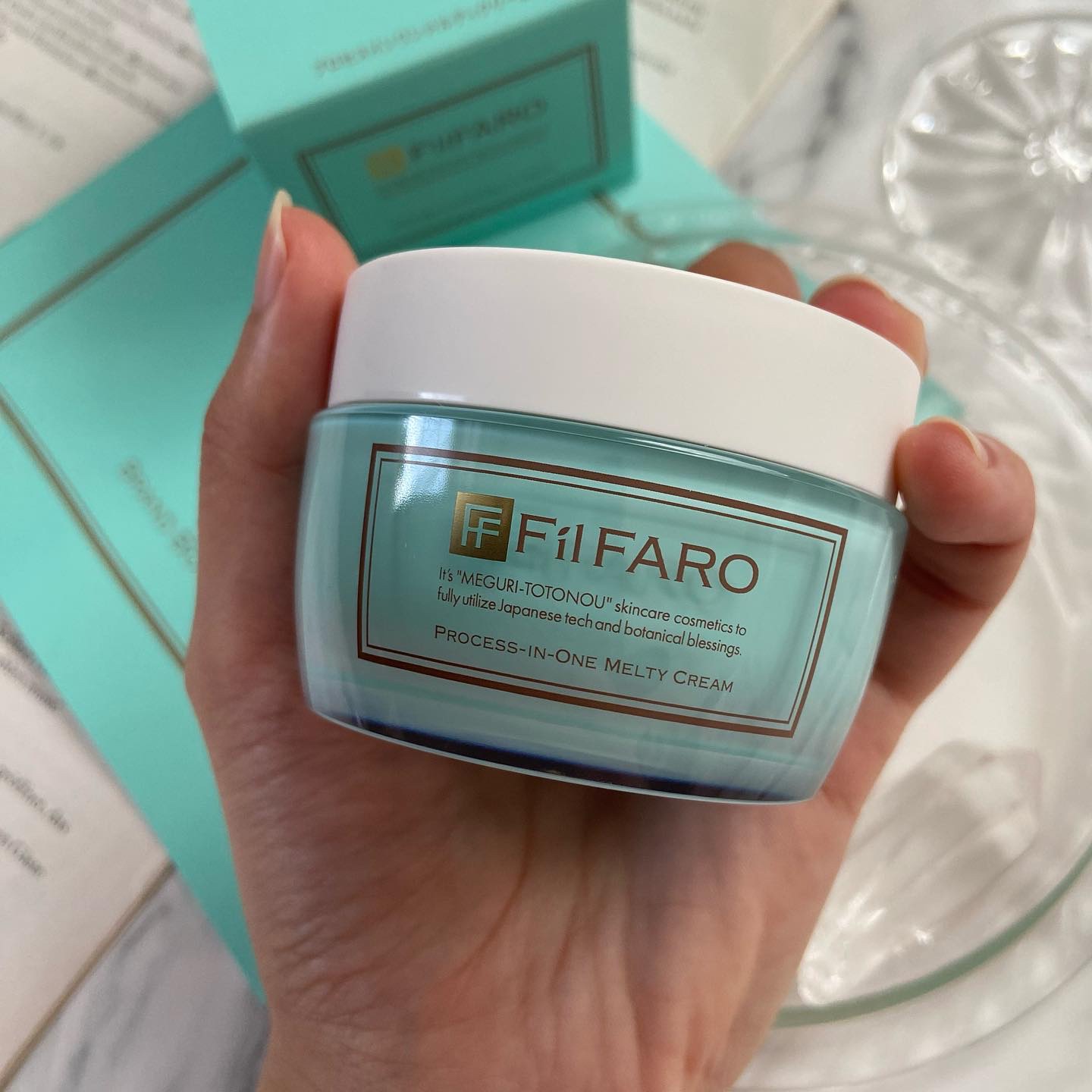 プロセスインワンメルティクリーム/FilFARO/フェイスクリームを使ったクチコミ（3枚目）