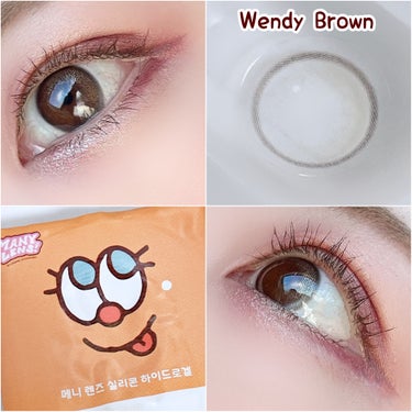 MANY LENS Wendy Brownのクチコミ「🧡MANY LENS
Wendy Brown / Gray

韓国で人気のMANY LENS🤍.....」（2枚目）