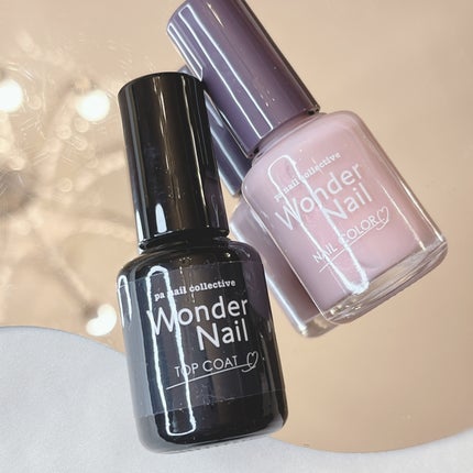 pa ワンダーネイル トップコート/pa nail collective/ネイルトップコートを使ったクチコミ(3枚目)