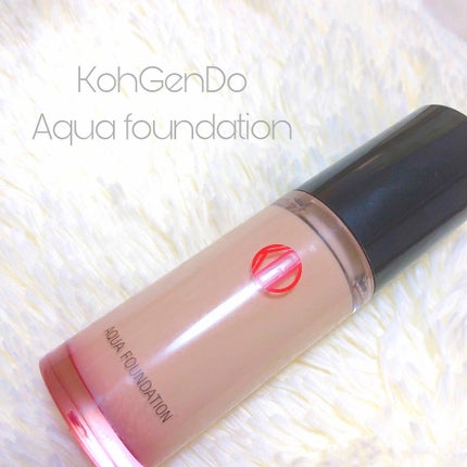 マイファンスィー アクアファンデーション/Koh Gen Do/リキッドファンデーションを使ったクチコミ(1枚目)