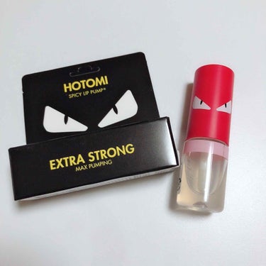 HOTOMI スパイシーリップポンプ🔥🔥
こちらは韓国のリッププランパーになります！
私は超ストロングのクリアタイプを購入🌟

リッププランパーは塗ると唇がスースーしてその刺激で唇をぷっくりボリューミー