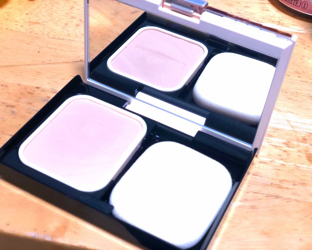 ドラマティックパウダリー UV ピンクオークル10/マキアージュ/パウダーファンデーションを使ったクチコミ（1枚目）