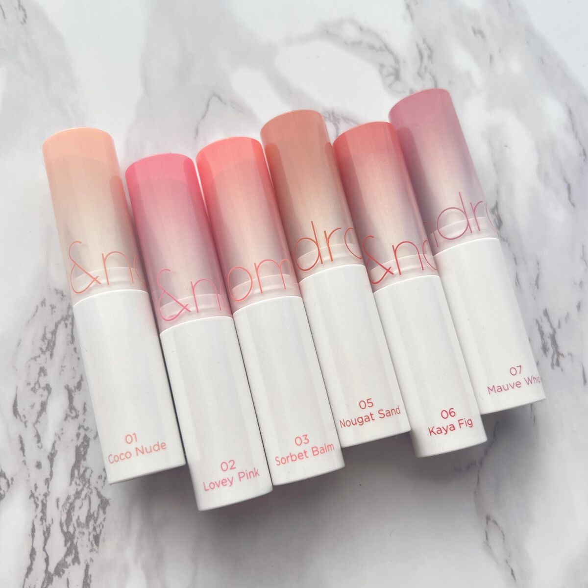 グラスティングメルティングバーム/rom&nd/リップバームを使ったクチコミ(6枚目)