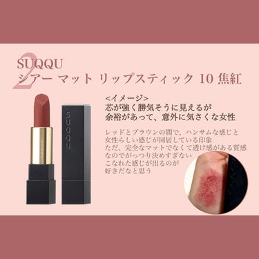 ルージュ ピュールクチュール ザ スリム ベルベットラディカル No.305 オレンジ サージ/YVES SAINT LAURENT BEAUTE/口紅を使ったクチコミ（3枚目）