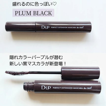 パーフェクトエクステンション マスカラ for カール/D-UP/マスカラを使ったクチコミ(2枚目)
