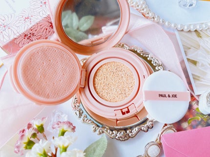 シースルー ヴェール コンパクト/PAUL & JOE BEAUTE/ファンデーションを使ったクチコミ(2枚目)