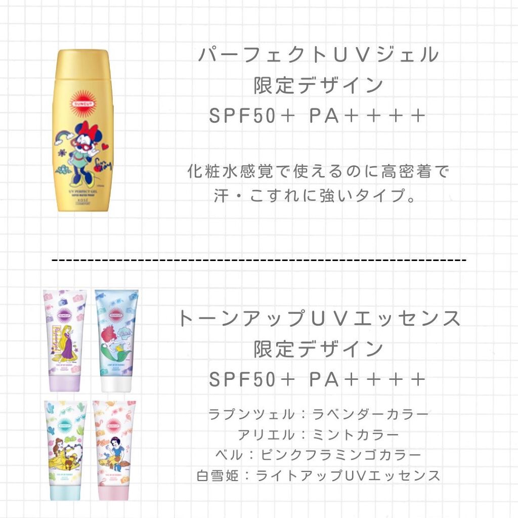 パーフェクトuv ジェル サンカット を使った口コミ 22年ディズニーコラボ日焼け止め By なーこ 混合肌 代後半 Lips パーフェクトuv ジェル サンカット を使った口コミ 22年ディズニーコラボ日焼け止め By なーこ 混合肌 代後半 Lips