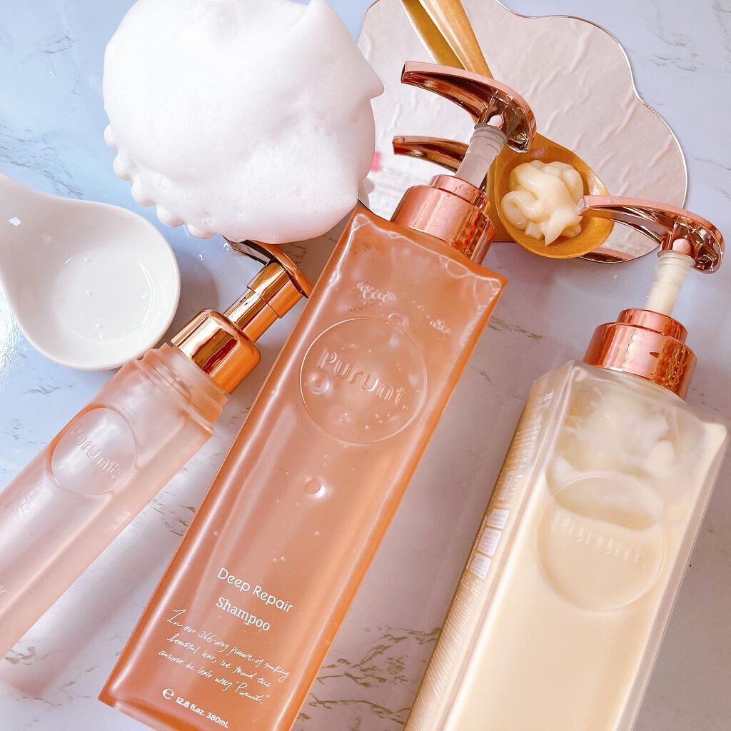 プルント ディープリペア美容液シャンプー/トリートメント/Purunt./市販シャンプーを使ったクチコミ(6枚目)