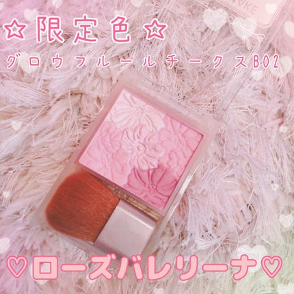 グロウフルールチークス/キャンメイク/パウダーチークを使ったクチコミ(1枚目)