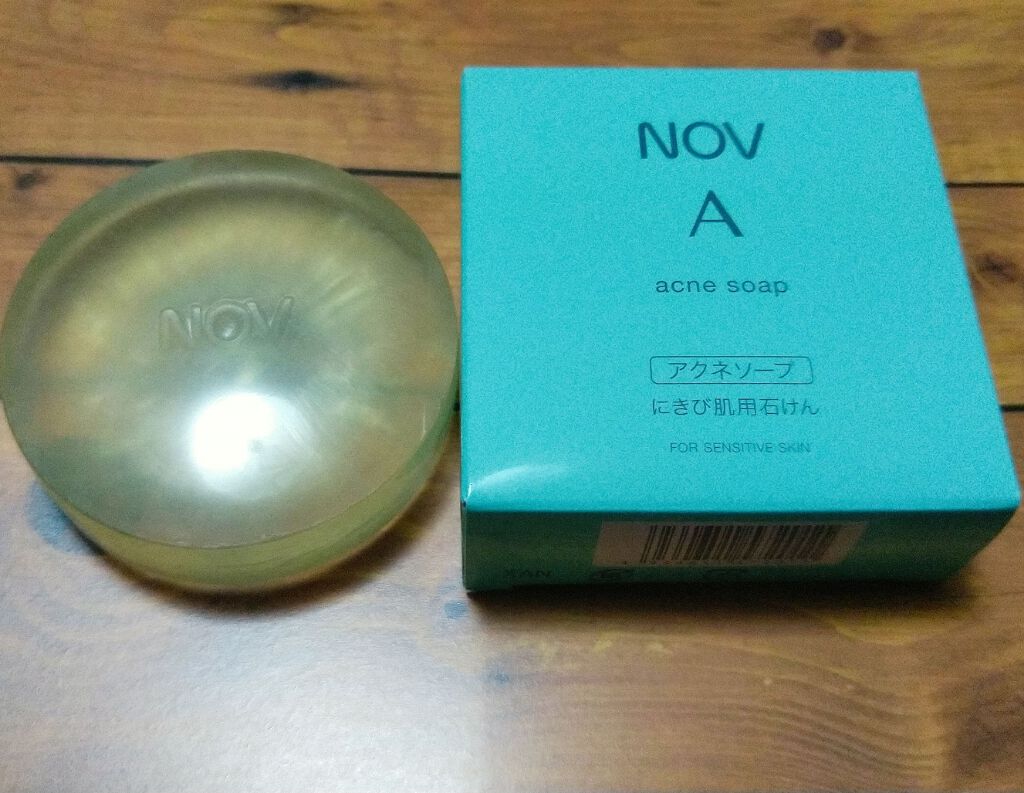 ノブ Ａ アクネソープ/NOV/洗顔石鹸を使ったクチコミ（3枚目）