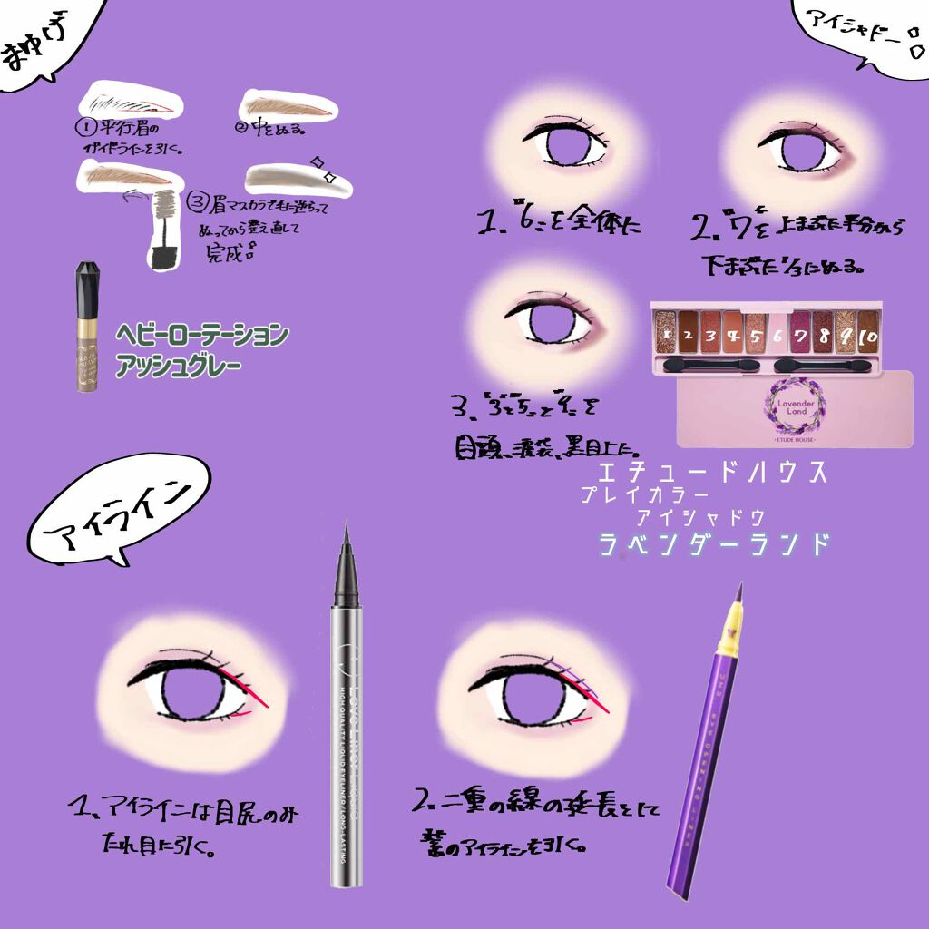 カラーリングアイブロウ/ヘビーローテーション/眉マスカラを使ったクチコミ（3枚目）