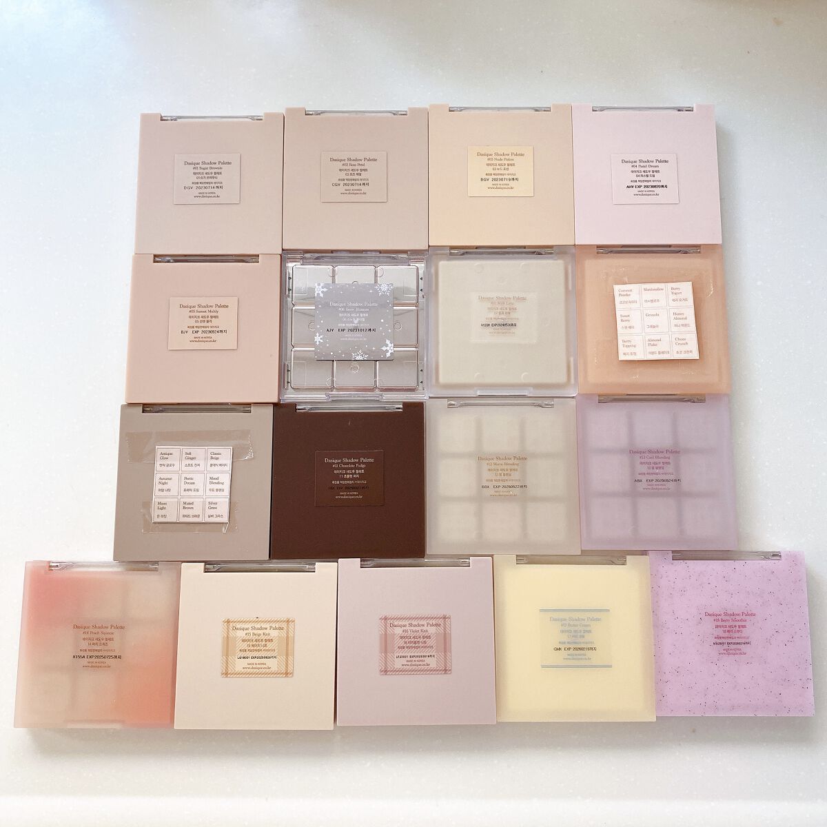 シャドウパレット/dasique/アイシャドウパレットを使ったクチコミ（3枚目）