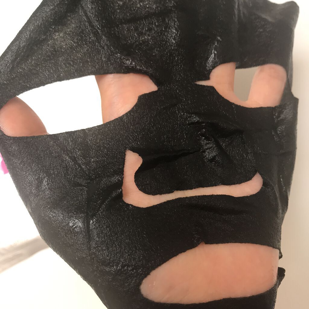 トゥインクルブラック アクアモイスチャーシートマスク 1枚/ALFACE+/シートマスク・パックを使ったクチコミ（2枚目）