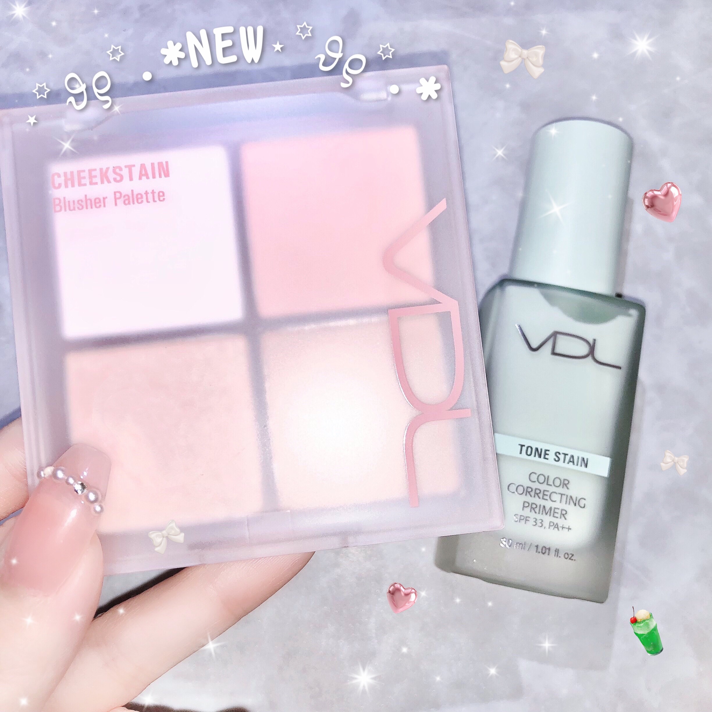 VDL チークステイン ブラッシャー パレット/VDL/パウダーチークを使ったクチコミ（1枚目）