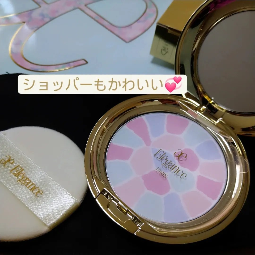 ラ プードル オートニュアンス/Elégance/プレストパウダーを使ったクチコミ（3枚目）