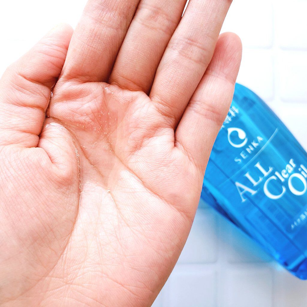 オールクリアオイル 本体/SENKA（専科）/オイルクレンジングを使ったクチコミ（3枚目）