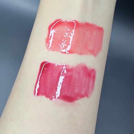 グラスティングカラーグロス/rom&nd/リップグロスを使ったクチコミ(5枚目)