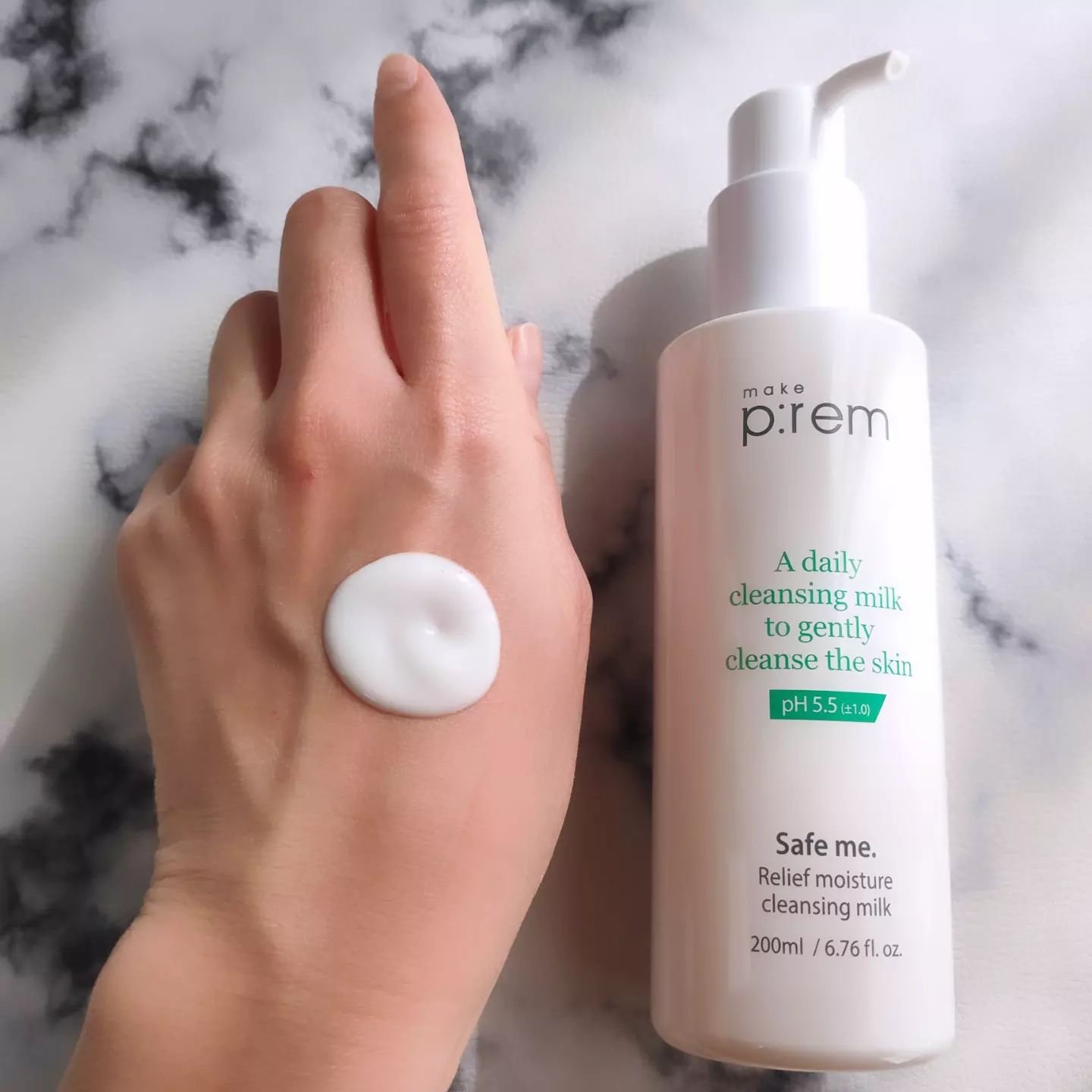セーフミー リリーフモイスチャー クレンジングフォーム/make prem/洗顔フォームを使ったクチコミ（3枚目）