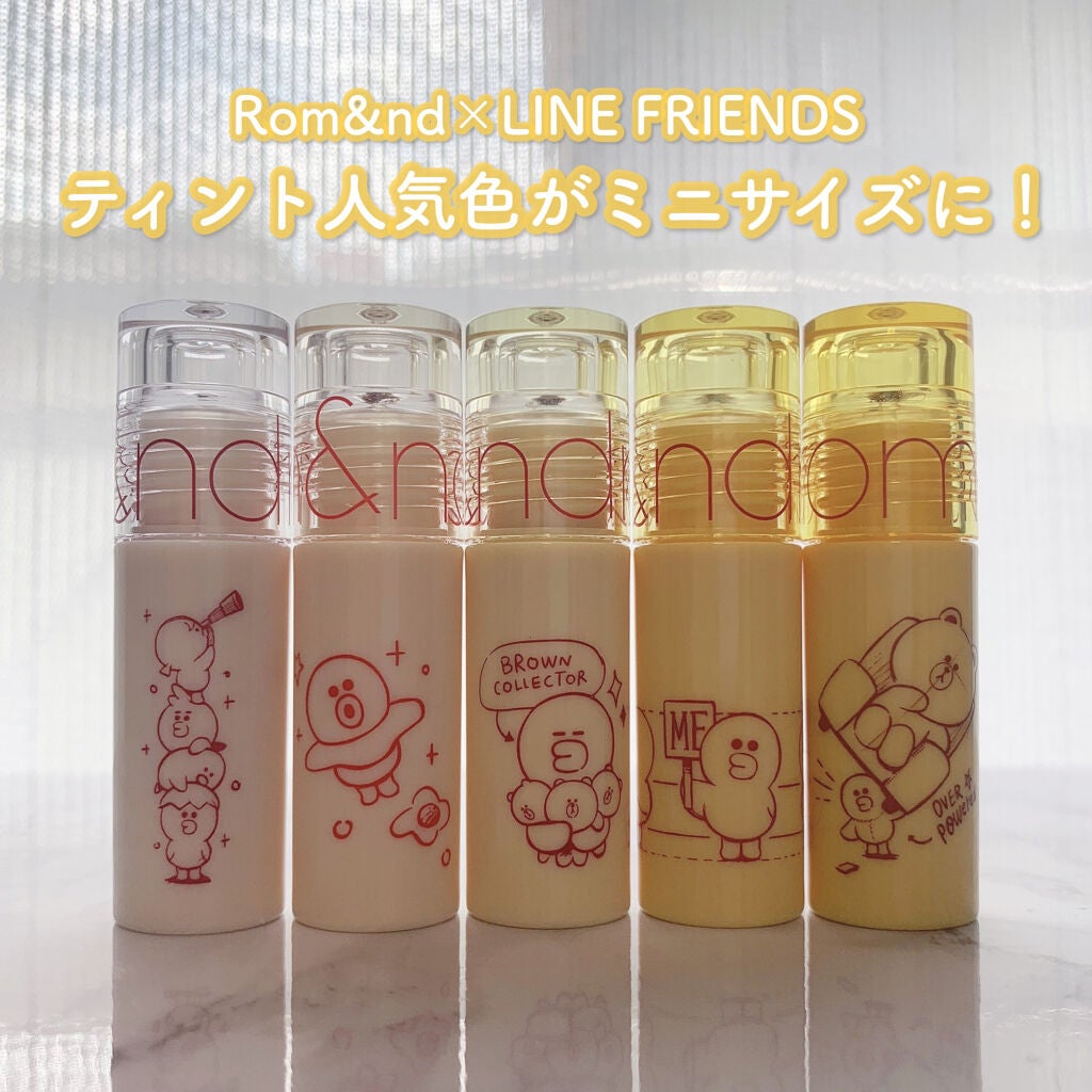 ジューシーラスティングティント/rom&nd/リップティントを使ったクチコミ(1枚目)