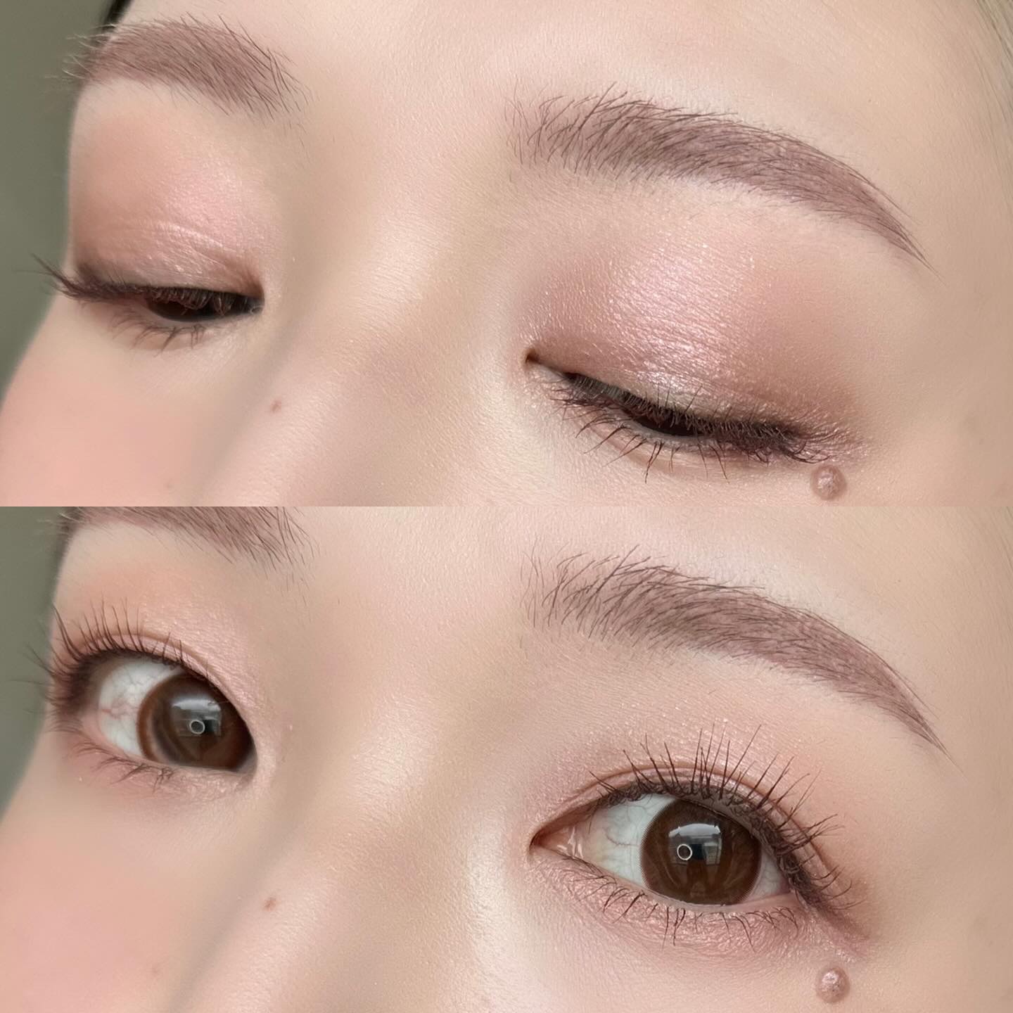 インウイ アイズ 02 グレイッシュブラウン/INOUI/アイシャドウパレットを使ったクチコミ（3枚目）