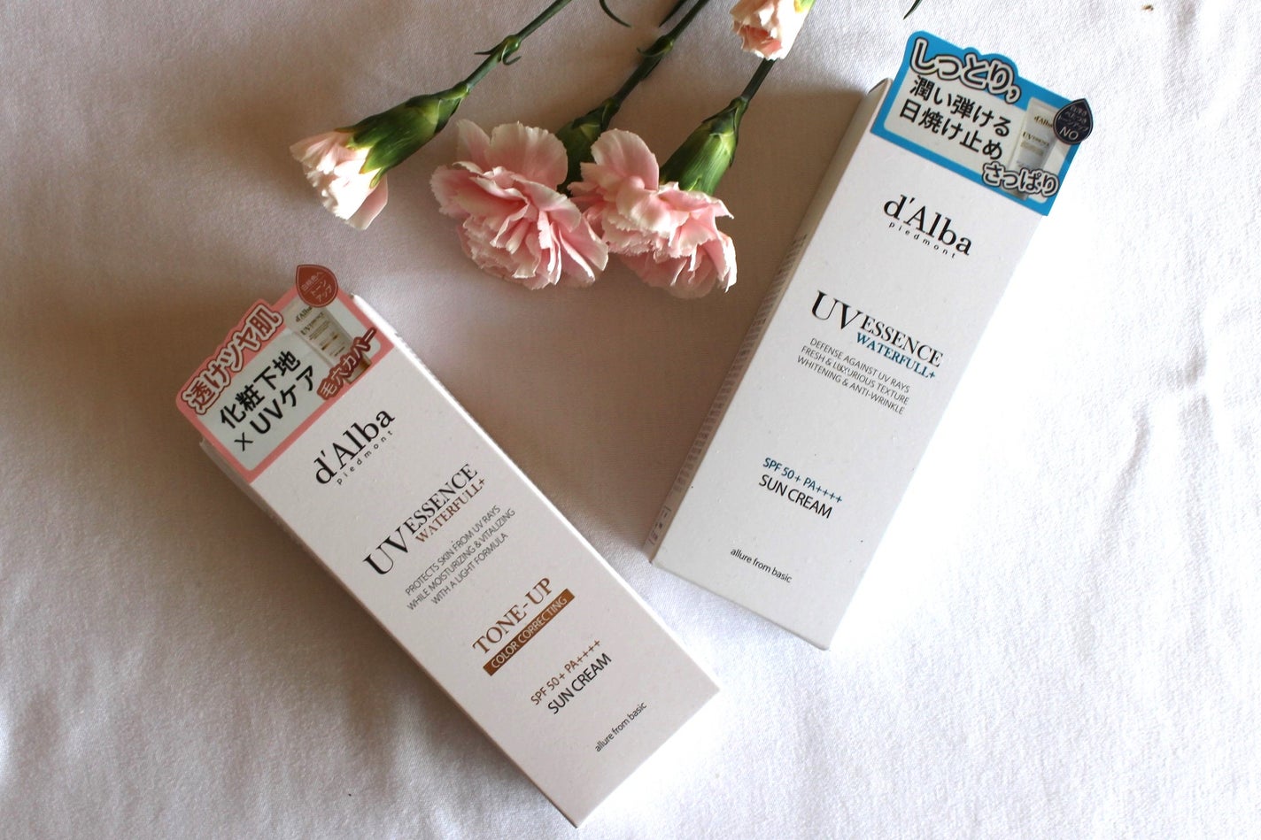 ダルバ ウォータフル エッセンス サンクリーム/ダルバ/日焼け止めクリームを使ったクチコミ(4枚目)