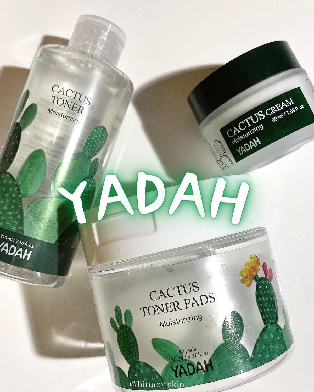 カクタス87%鎮静トナー/YADAH/化粧水を使ったクチコミ（1枚目）