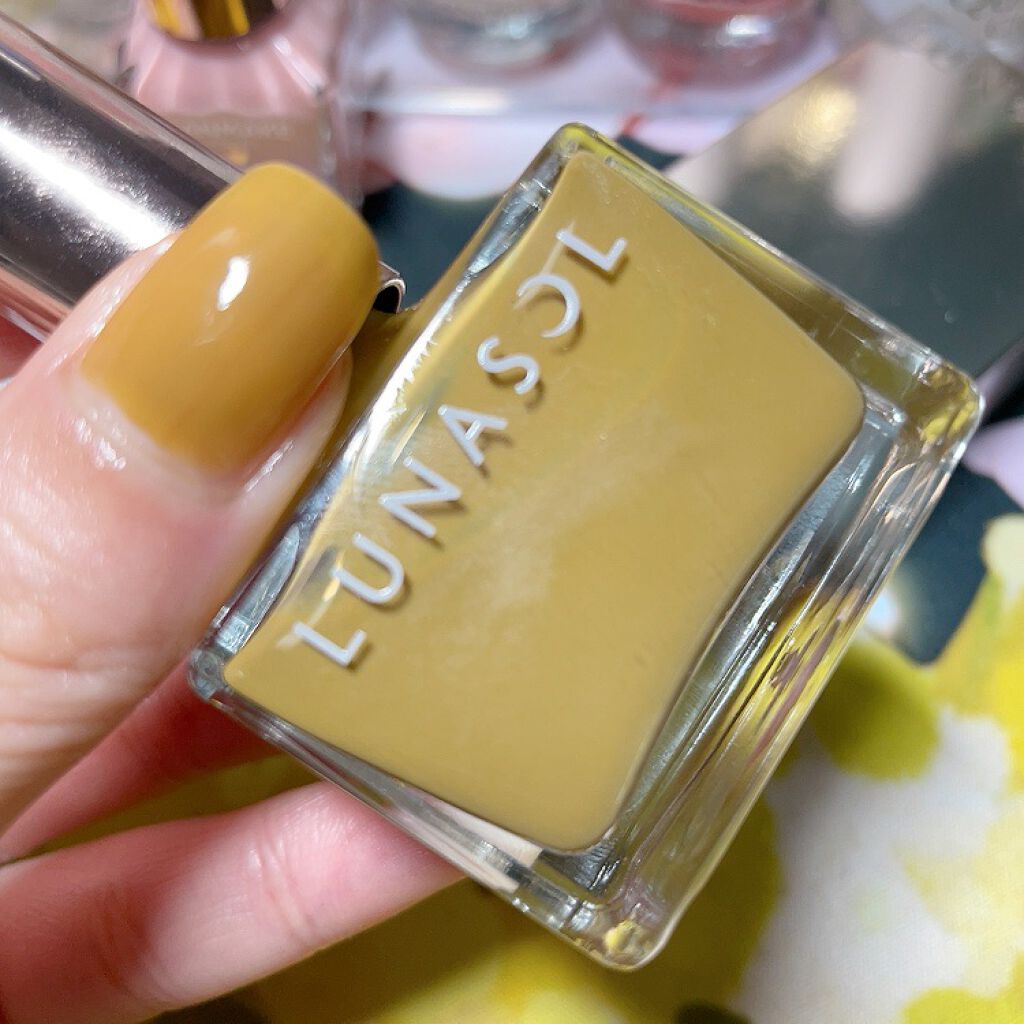 ルナソル ネイルポリッシュ EX22 Olive/LUNASOL/マニキュアを使ったクチコミ（3枚目）