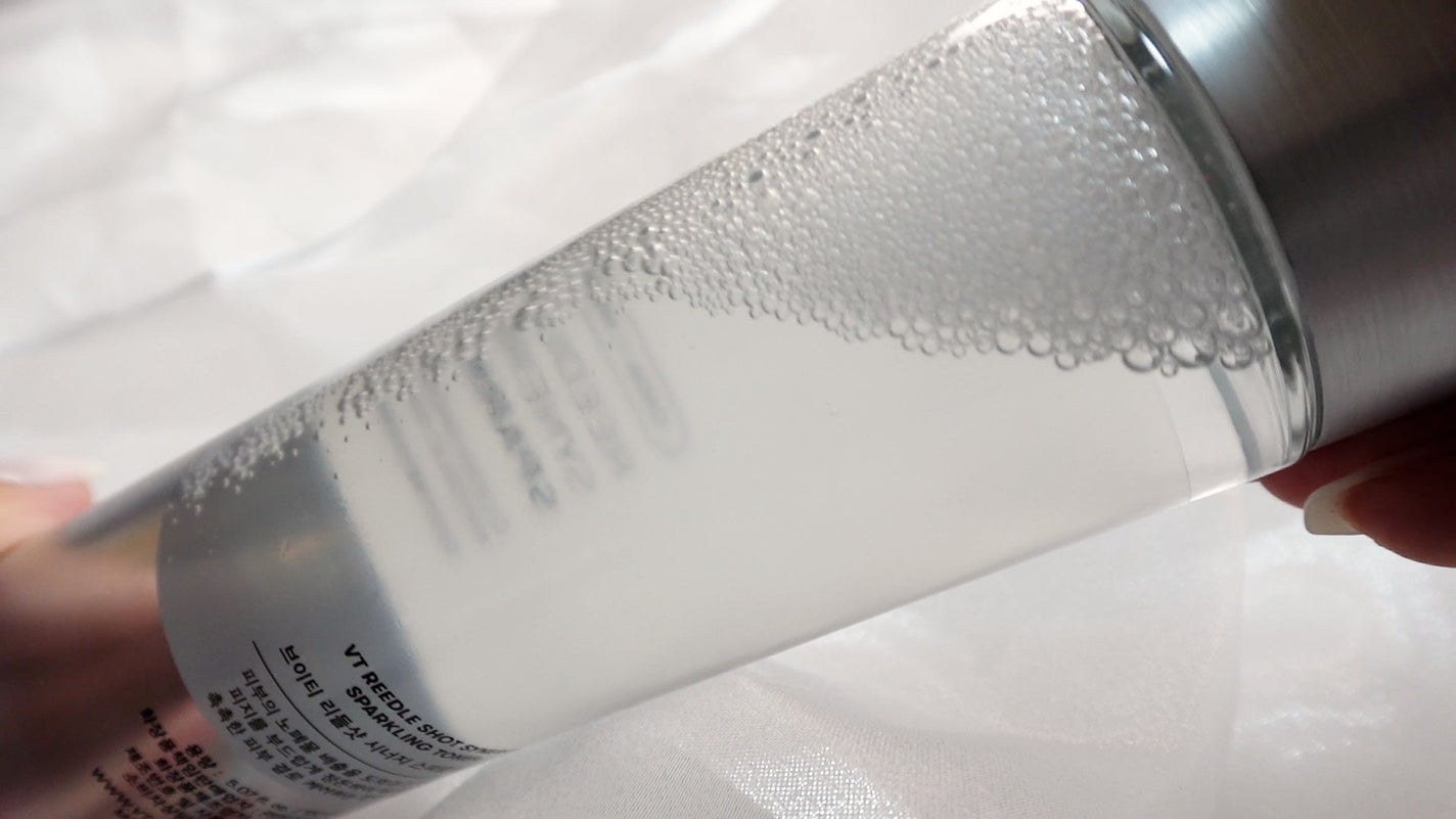 リードルショットシナジースパークリングトナー/VT/化粧水を使ったクチコミ(5枚目)