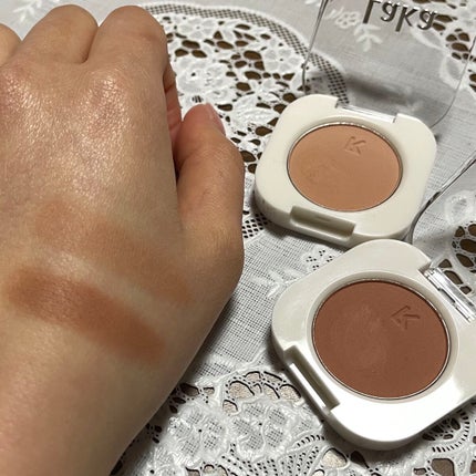 モノアイシャドウ/Laka/単色アイシャドウを使ったクチコミ(3枚目)