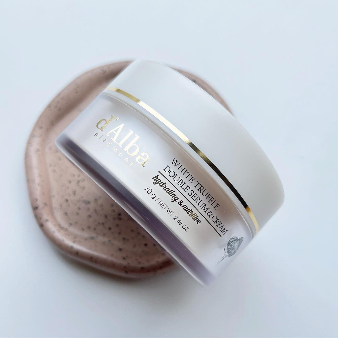 ホワイトトリュフダブルセラムアンドクリーム/ダルバ/フェイスクリームを使ったクチコミ(2枚目)