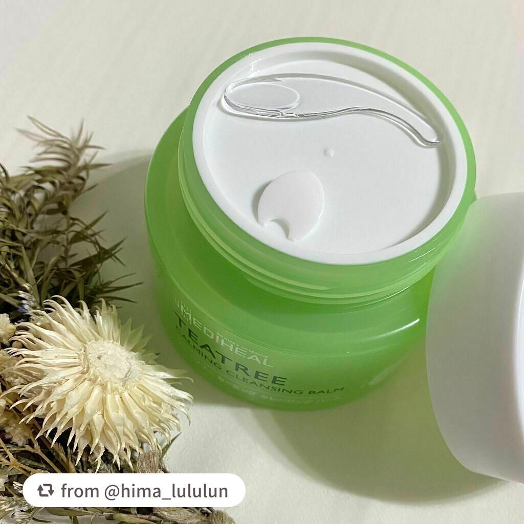 ティーツリーカーミングクレンジングバーム/MEDIHEAL/クレンジングバームを使ったクチコミ(2枚目)