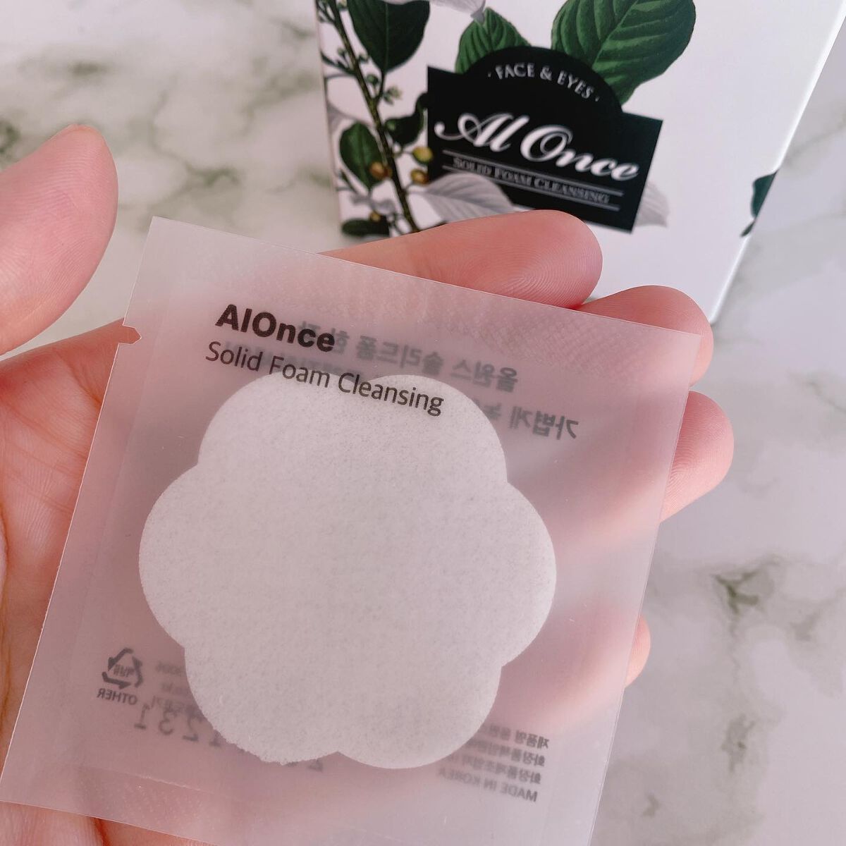 洗顔フォーム/ALONCE/洗顔フォームを使ったクチコミ（3枚目）