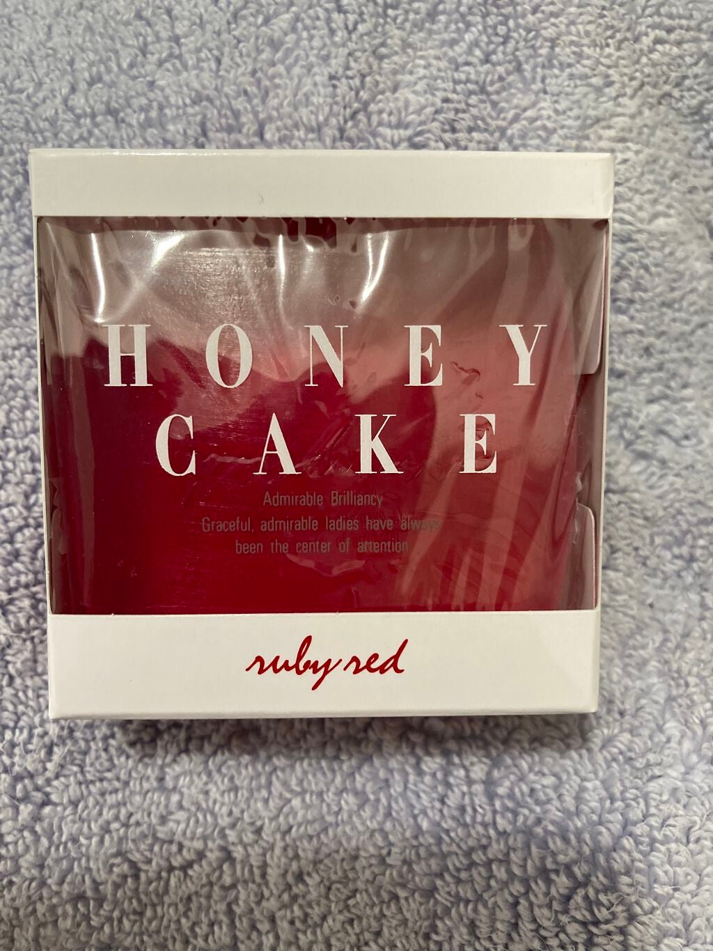 ホネケーキ(ルビーレッド)/SHISEIDO/洗顔石鹸を使ったクチコミ(1枚目)