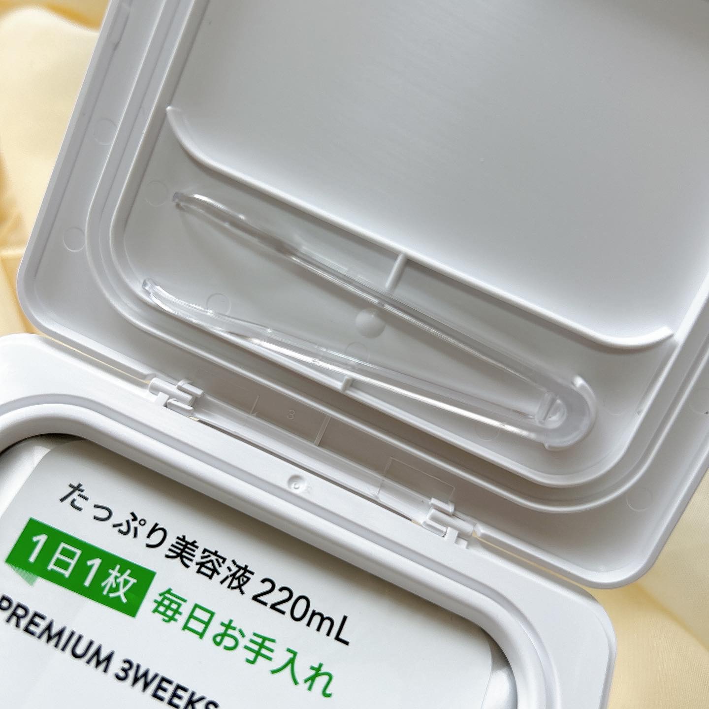 キューブマスク レチノール/ネイチャーリパブリック/シートマスク・パックを使ったクチコミ（3枚目）