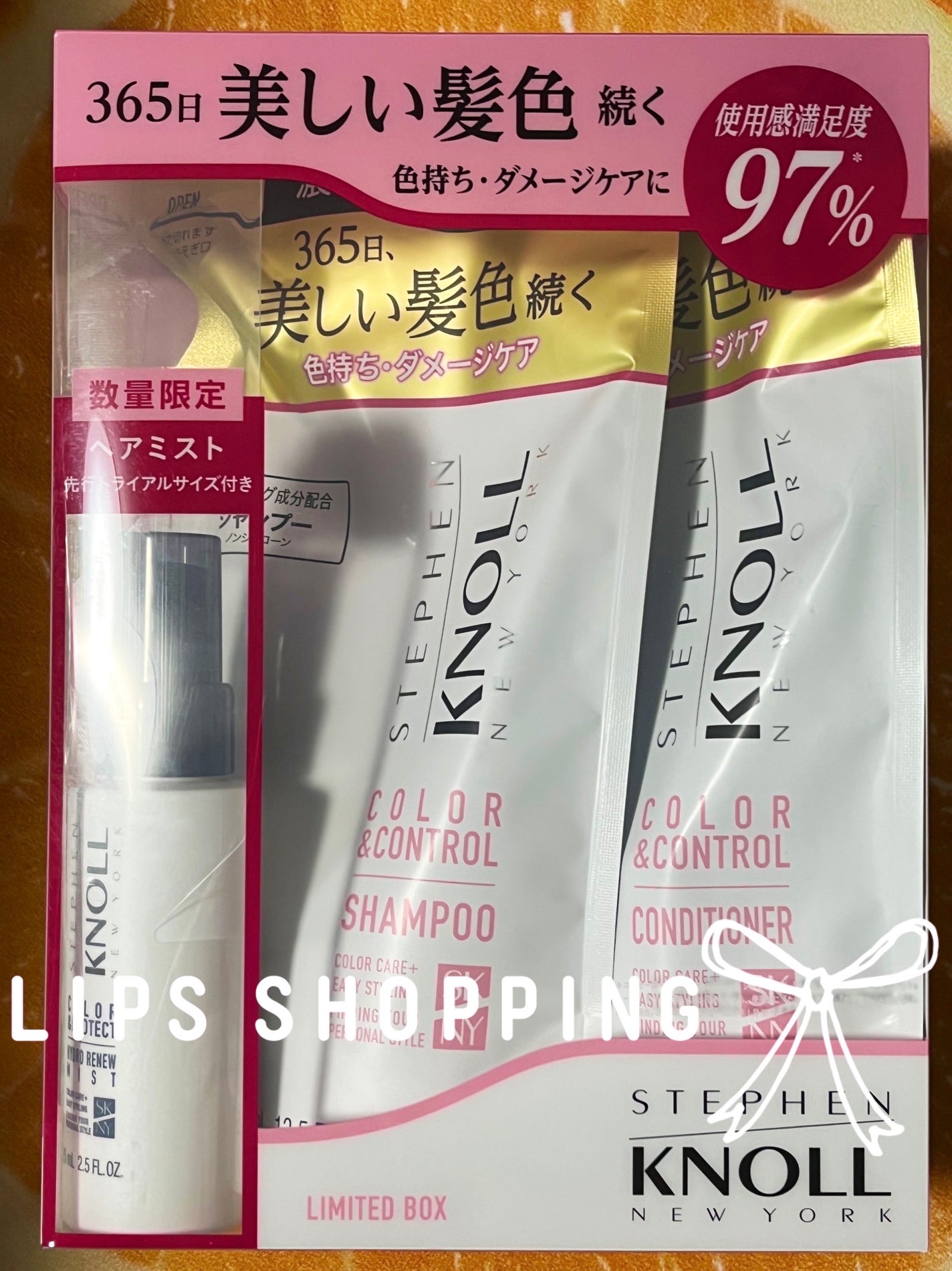 カラーコントロール シャンプー W/コンディショナー W/スティーブンノル ニューヨーク/市販シャンプーを使ったクチコミ(1枚目)