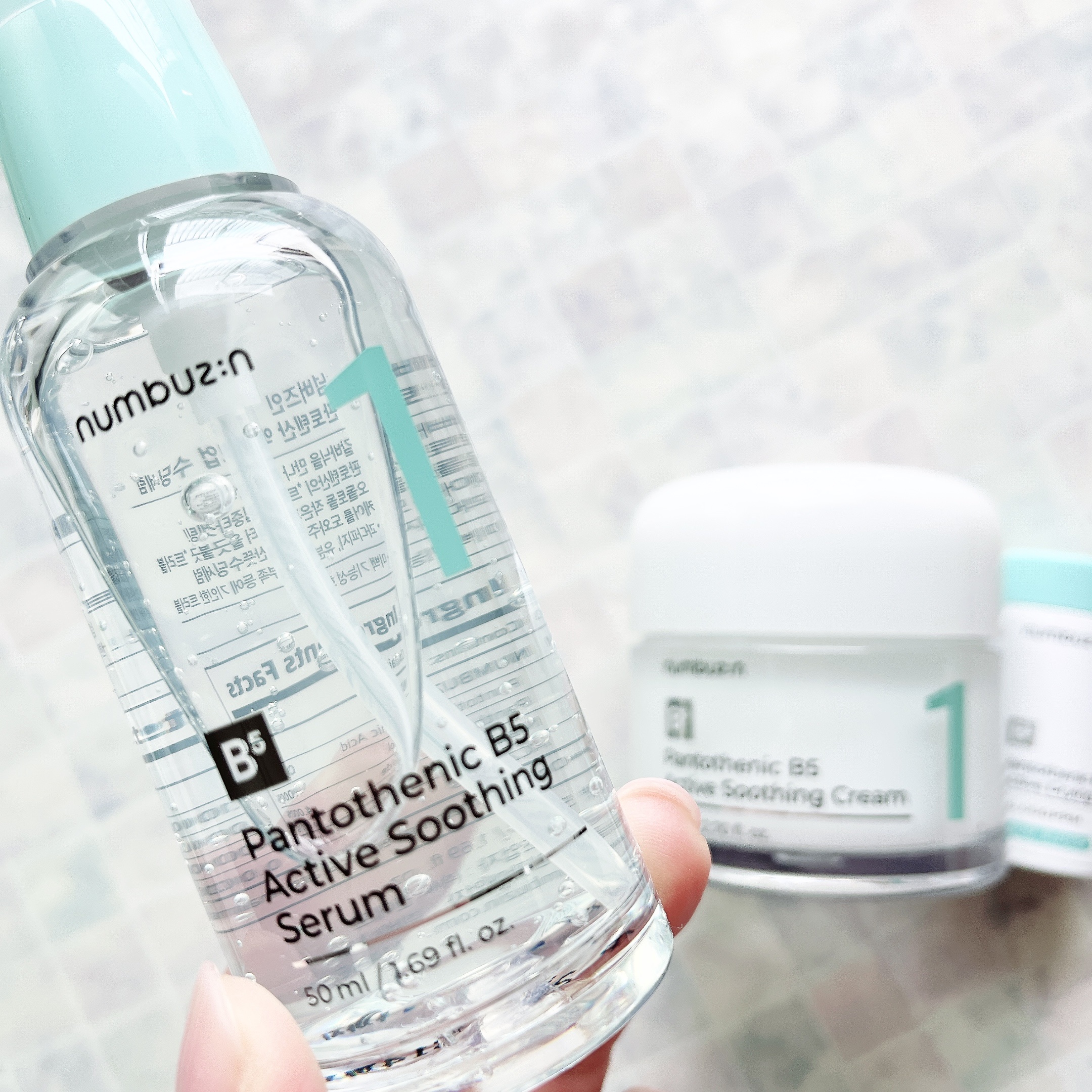 1番 塗るパントテン酸スージングクリーム/numbuzin/フェイスクリームを使ったクチコミ（2枚目）