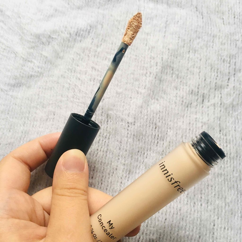 マイコンシーラー ワイド カバー/innisfree/リキッドコンシーラーを使ったクチコミ（2枚目）