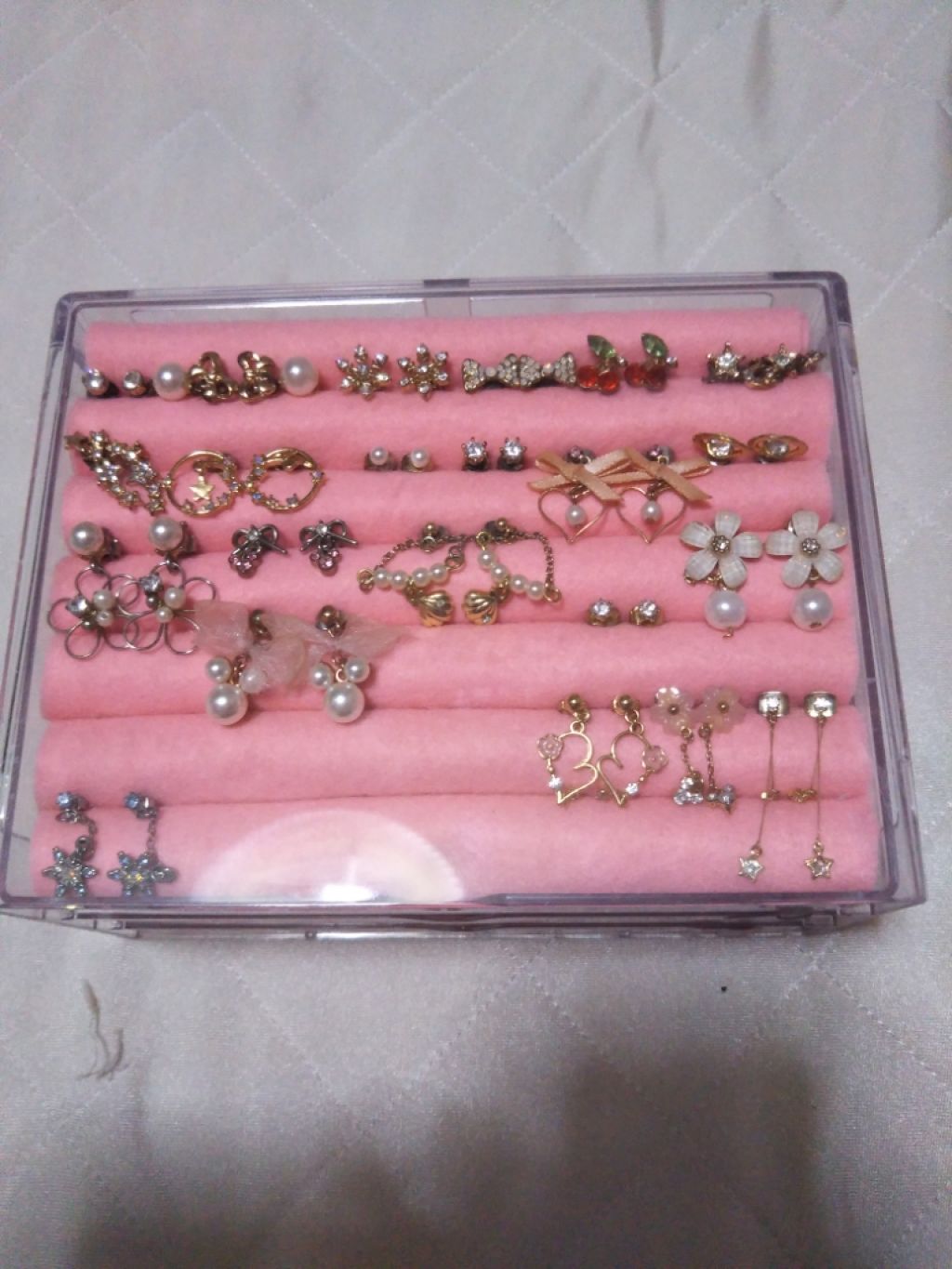 3段式クリアーケース/DAISO/その他化粧小物を使ったクチコミ(2枚目)