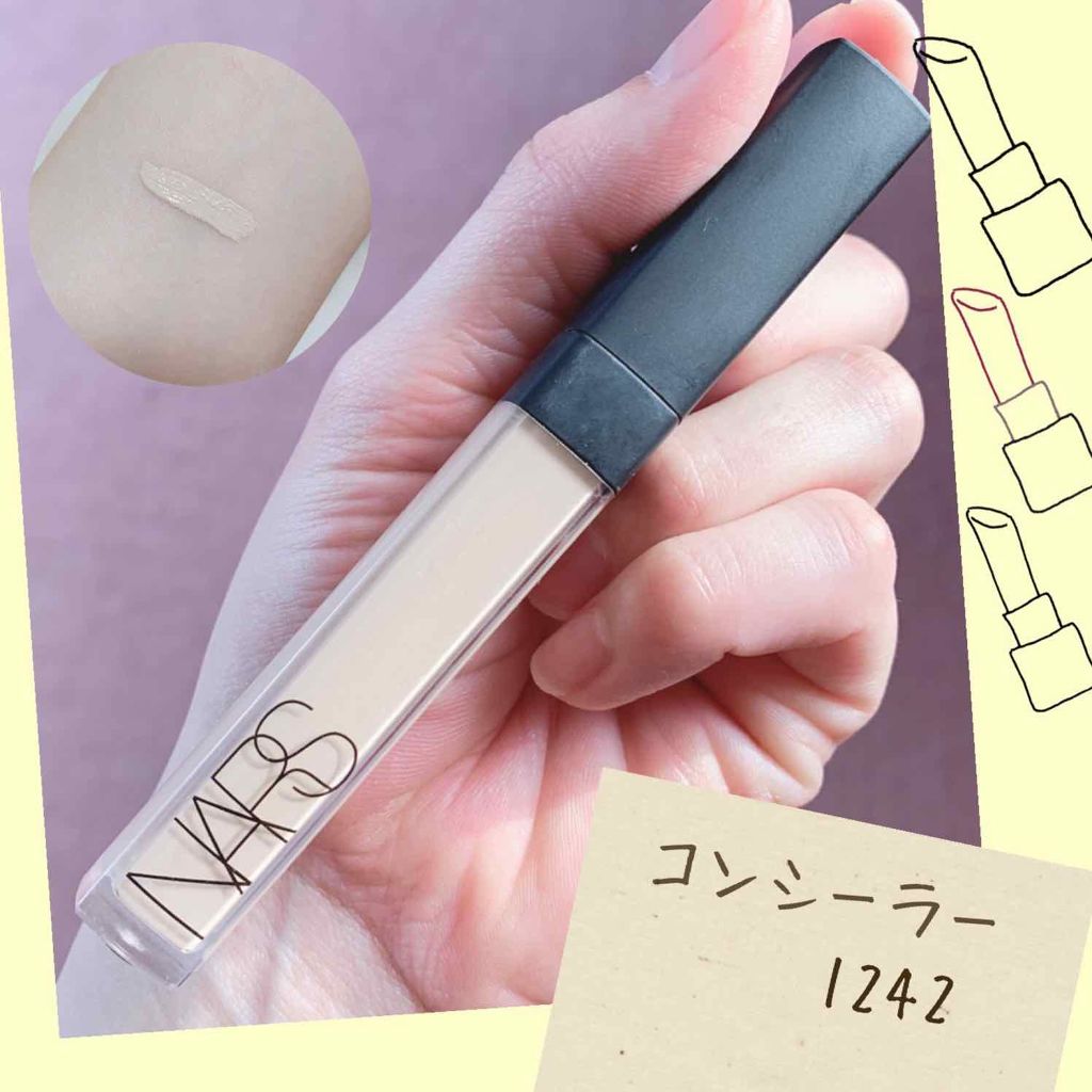 ラディアントクリーミーコンシーラー/NARS/リキッドコンシーラーを使ったクチコミ(1枚目)